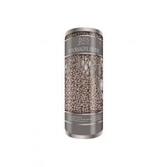 Satin Smooth Pebble wax Silver