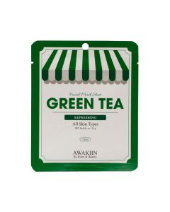Awakiin Green Tea Refreshing Face Mask Sheet