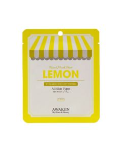 Awakiin Lemon Vitamin/Brightening Face Mask Sheet