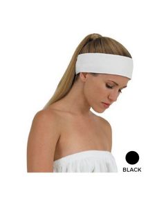 Canyon Rose #669 MICROFIBER HEADBAND BLACK