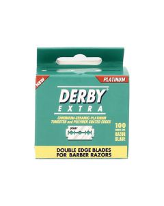 Derby Razor Blades Double Edge 100ct Hanging