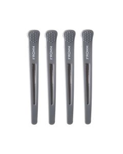 Fromm Rubberized Extra Grip Clips Black 4pk