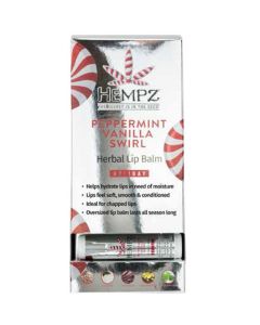 Hempz Peppermint Lip Balm 9pc Display Holi 2022