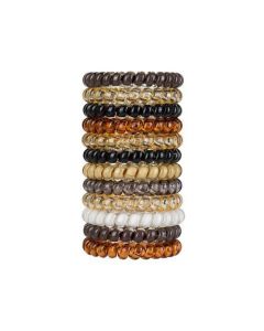 Large Swirly Do Hair Ties Each