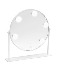 LED HollyWood Round LED Mirror