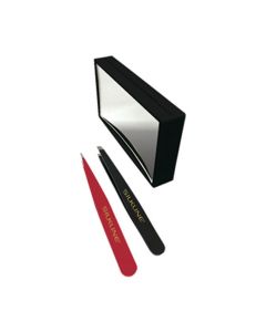 Masquerade Silkine Mirror Tweezer Set