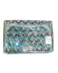 Good Vibes Palm Tree Cosmetic Bag