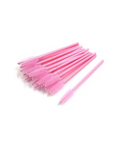 Silkline Pink Mascara Applicator 25pc