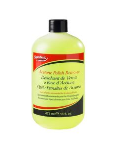 Supernail Acetone Polish Remover 16oz (green)