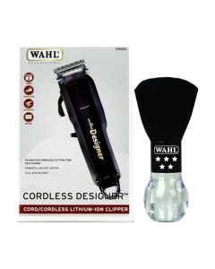 Wahl Black Lithium Cordless Designer + Neck Duster