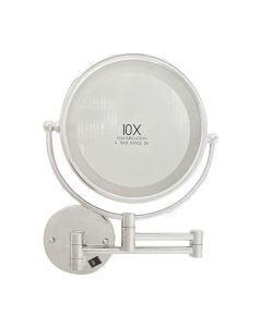 Wall Mount Mirror 10X Light